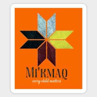 Mi'kmaq - Orange (Every Child Matters) Sticker